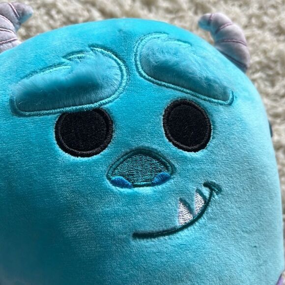 10" Squishmallow Kellytoy Plush Pixar Sulley Ultrasoft Stuffed Animal Plush Toy - Picture 8 of 12